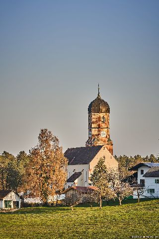 Gemeinde Wurmannsquick Landkreis Rottal-Inn Martinskirchen Kirche (Dirschl Johann) Deutschland PAN